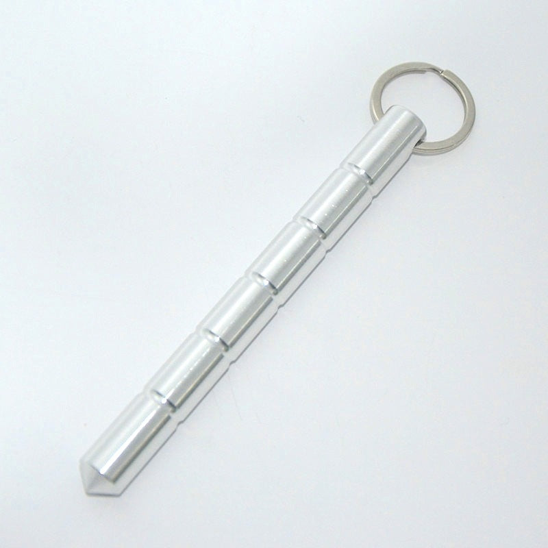 Lightweight aluminum keychain tool for everyday preparedness
