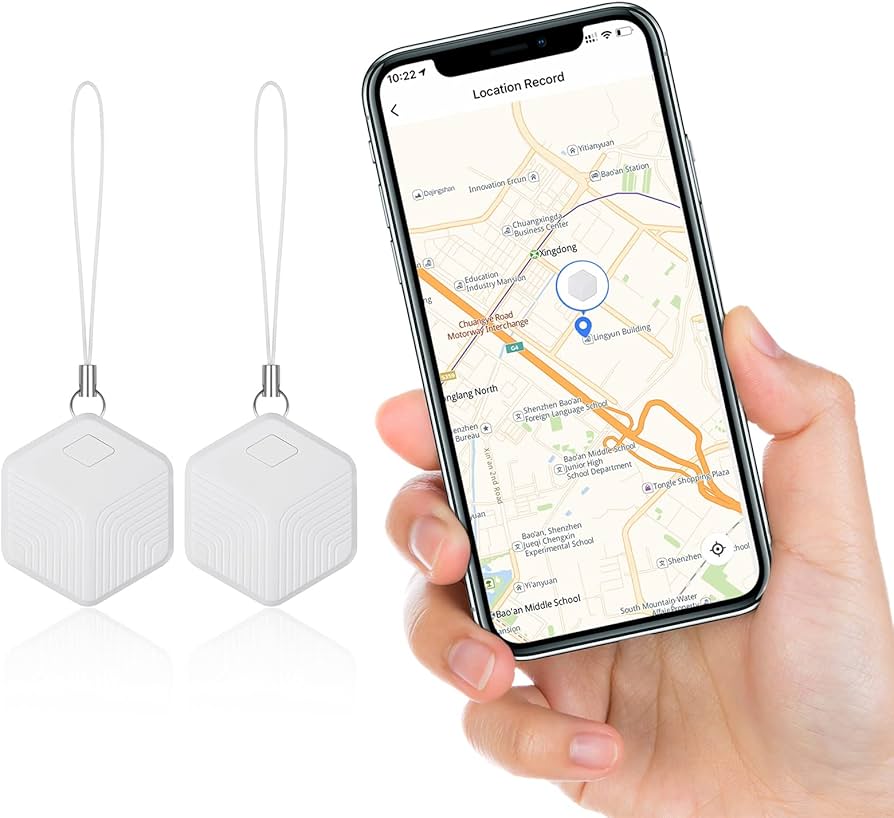 Mini GPS Tracker Keychain for Women