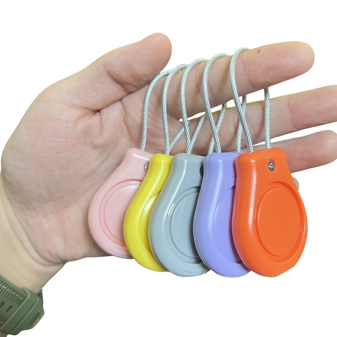 Waterproof AirTag protective case with necklace attachment for anti-loss tracking and everyday carry