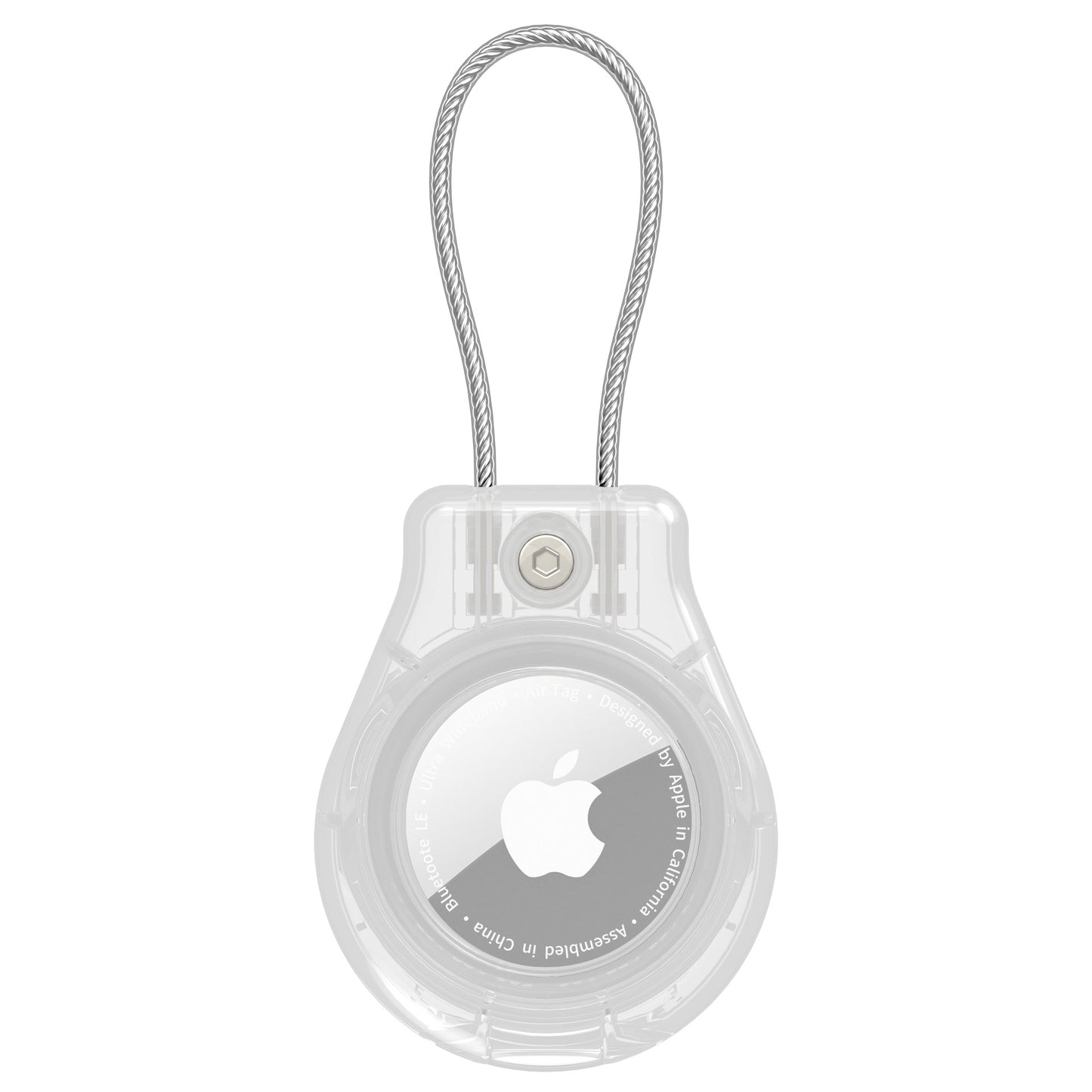 Waterproof AirTag holder designed for Apple AirTag tracking devices