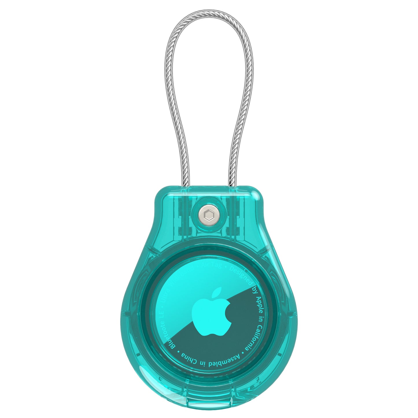 Waterproof AirTag case in multiple colors for added protection