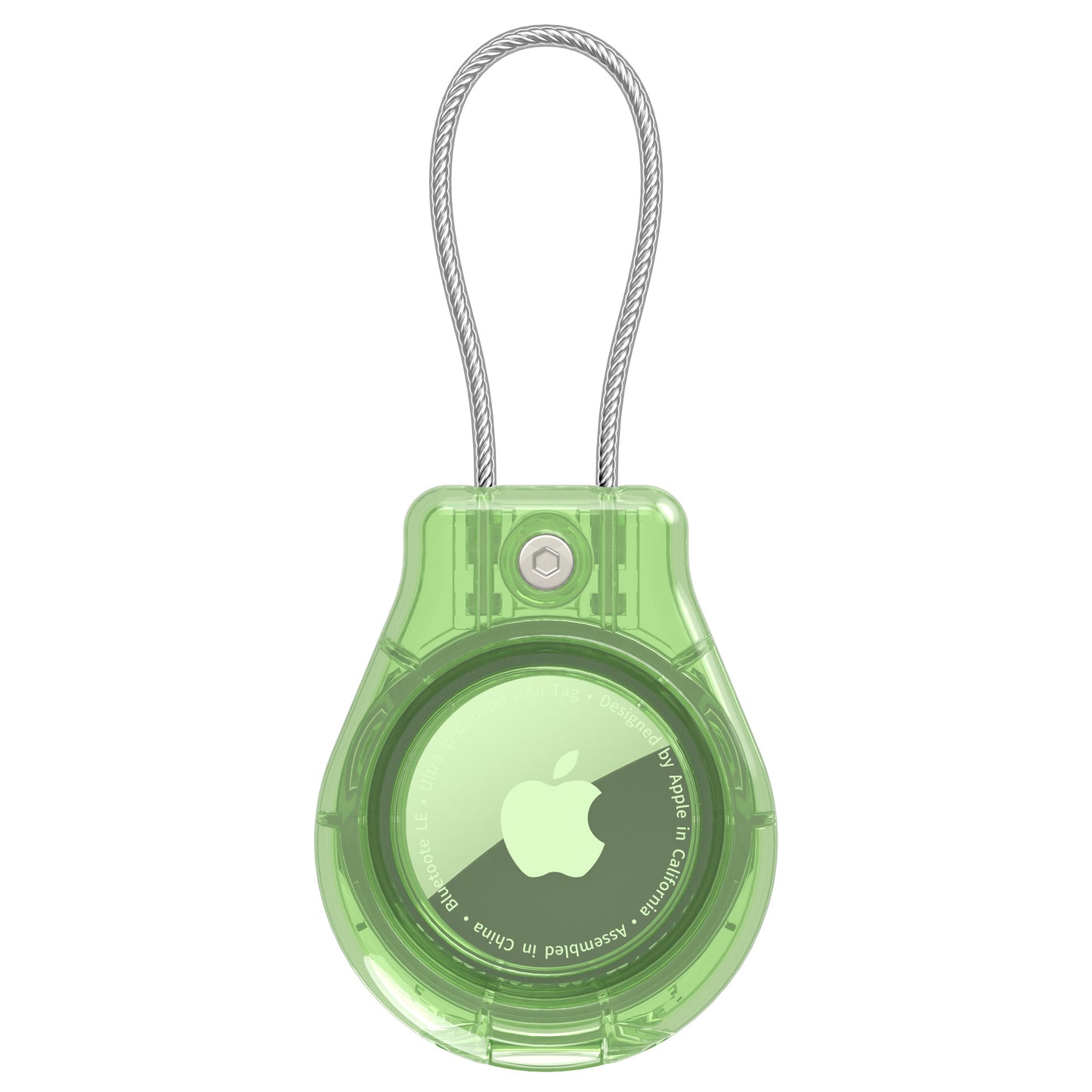 Waterproof AirTag case in multiple colors for added protection