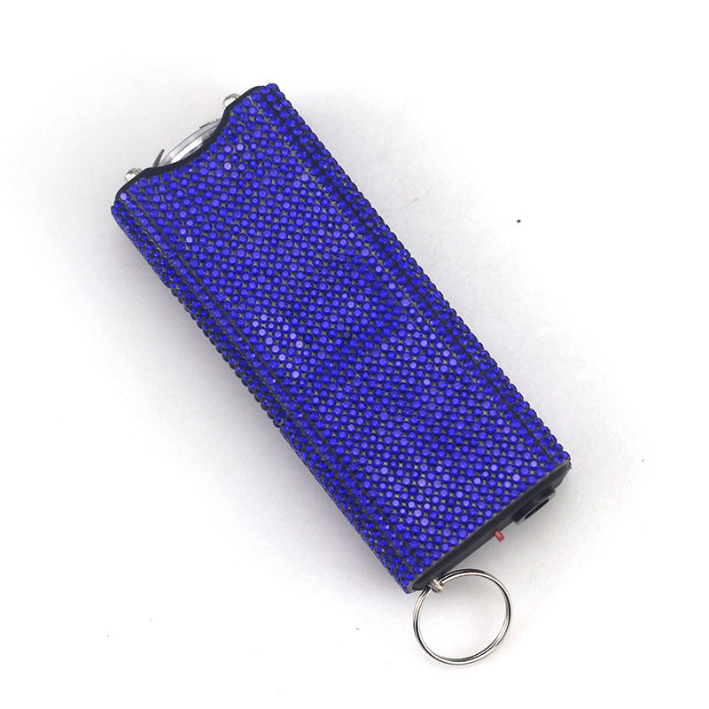 Compact rechargeable flashlight for travel and outdoor use
