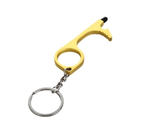 Multifunction hygiene keychain for everyday use