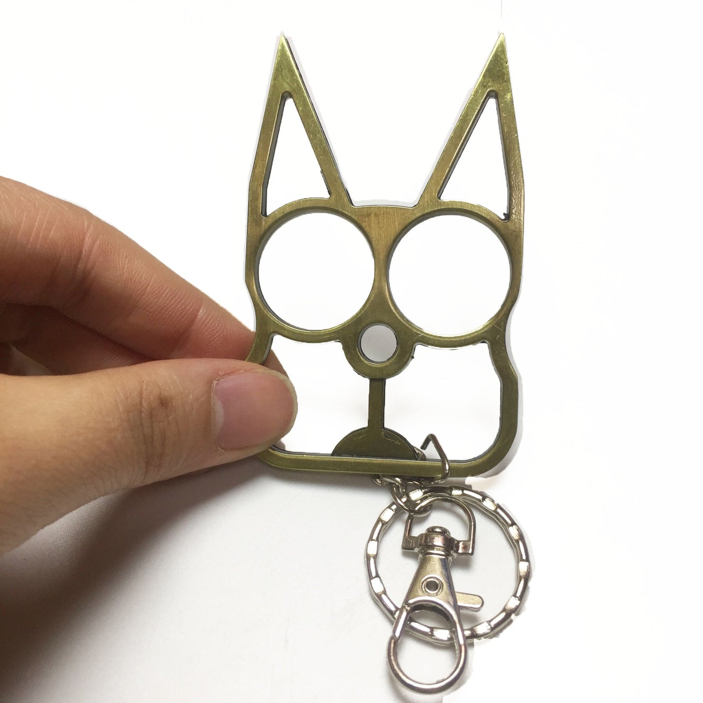 Emergency escape tool with Black Cat keychain design