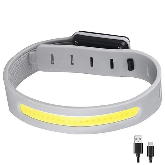 LED sports armband with bright safety lights for nighttime visibility