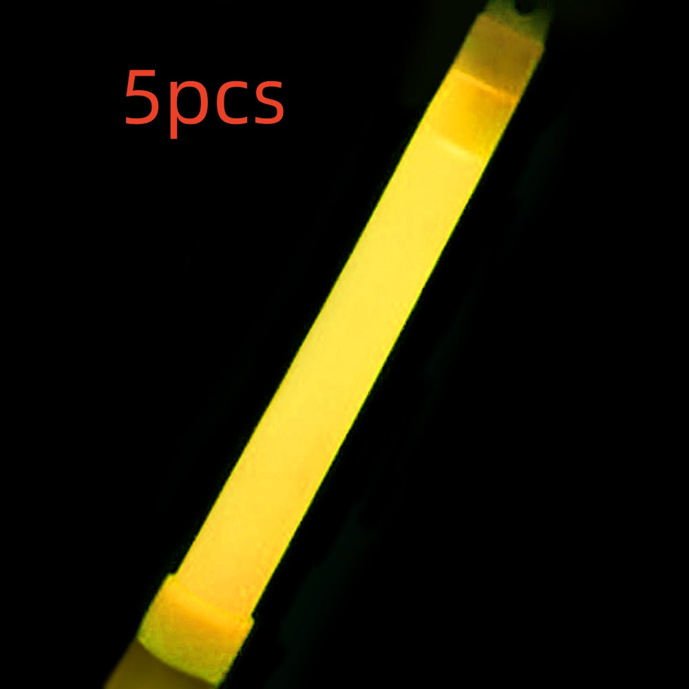 Yellow emergency signal light stick for survival and rescue situations