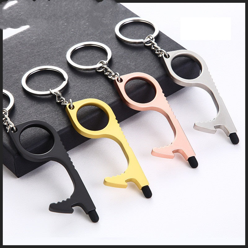 Everyday hygiene tool for reducing direct contact