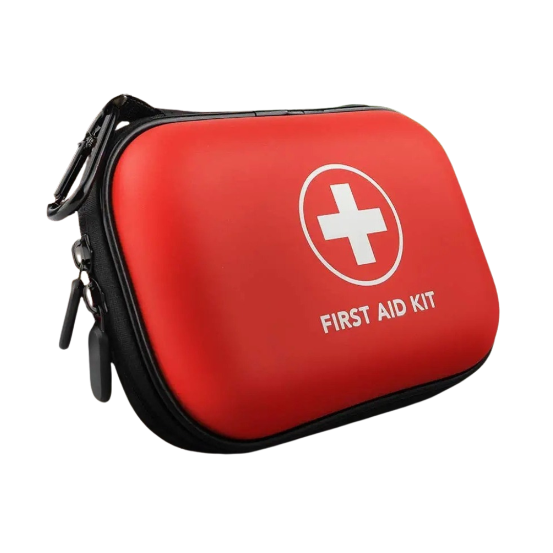 First aid kit for emergency, complete and waterproof.