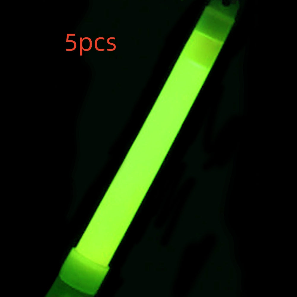 Lightweight 5  pcs glow stick for hiking, camping, and emergency kits