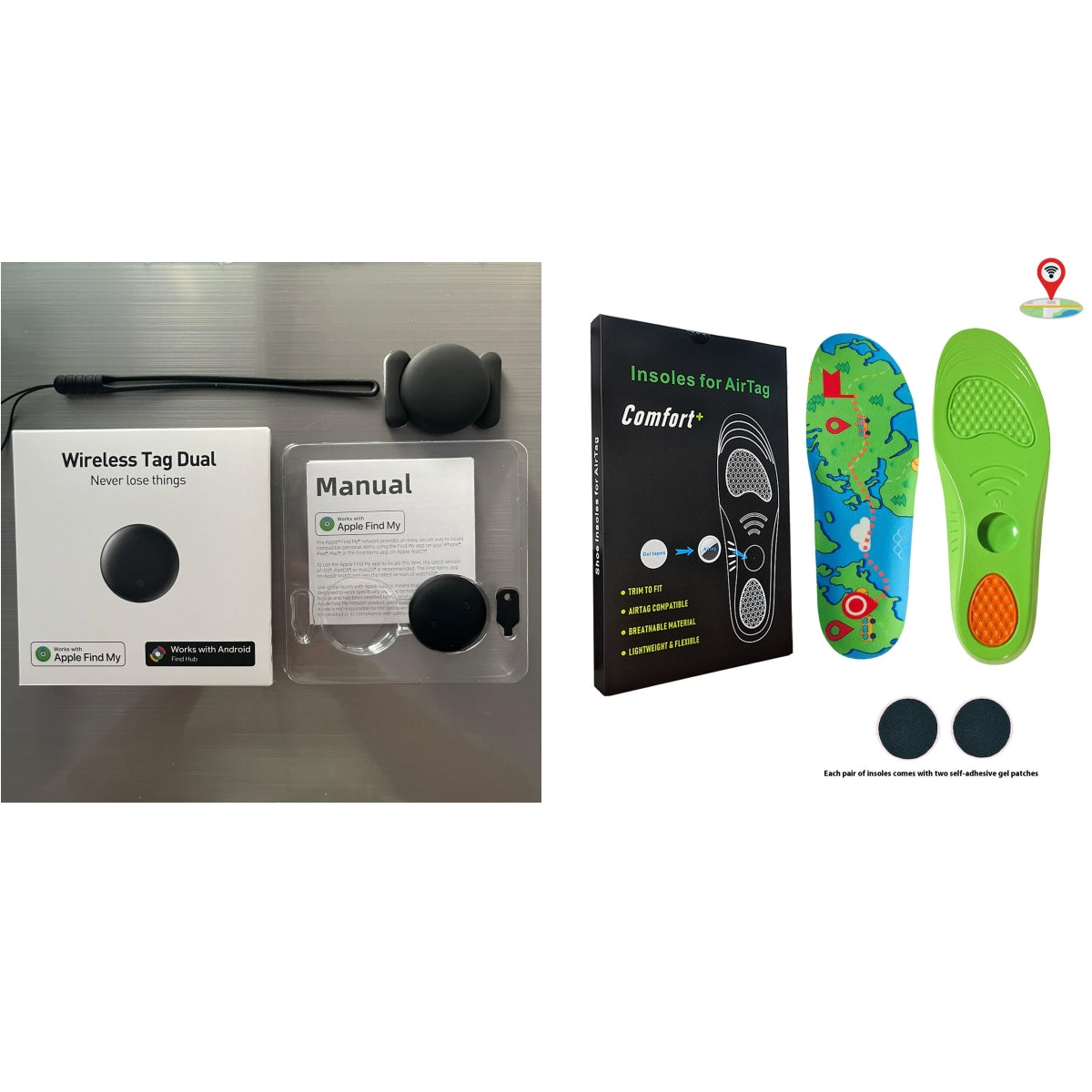 Portable F10 item tracker with Bluetooth positioning for everyday essentials