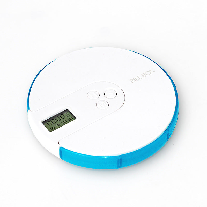 Smart pill organizer designed to help manage daily medication schedules