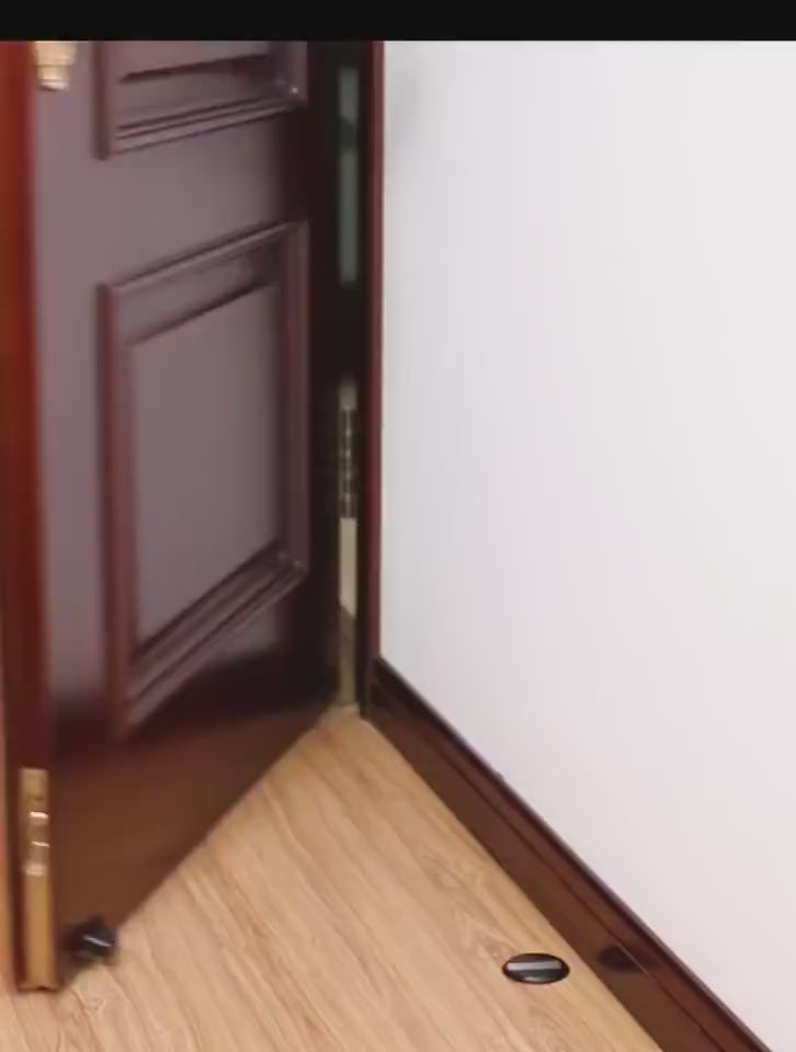 video showing how to use travel door stop alarm for women 120db