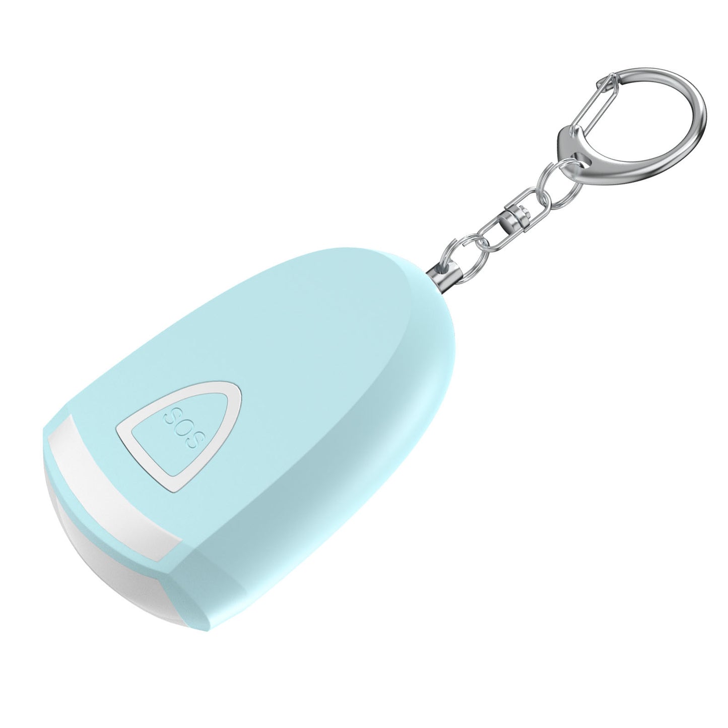 Rechargeable personal alarm with light designed for women, elderly, and children for emergency safety and daily protection.