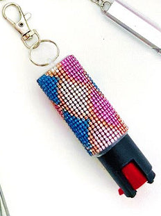 Rhinestone Pepper Spray for Women