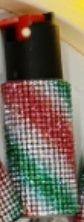 Handheld colorful pepper spray