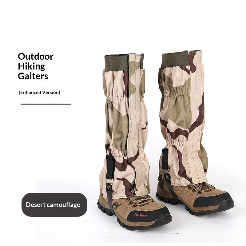 Snake-proof gaiters for hiking and camping