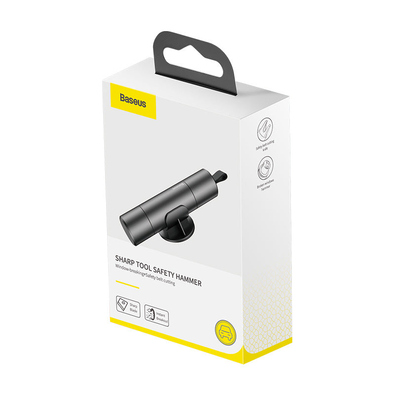 Baseus sharp tool safety hammer packaging on a white background