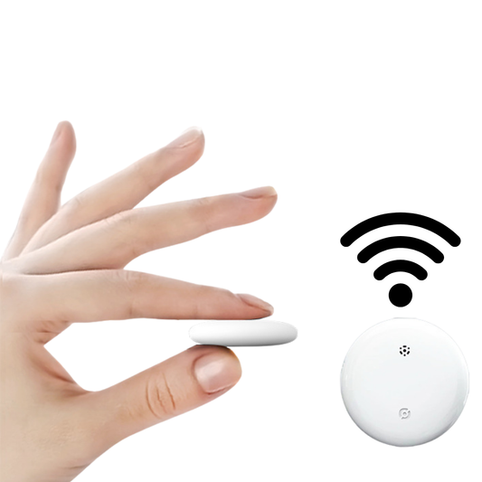 Waterproof mini Bluetooth GPS tracker and smart item finder for keys, bags and luggage