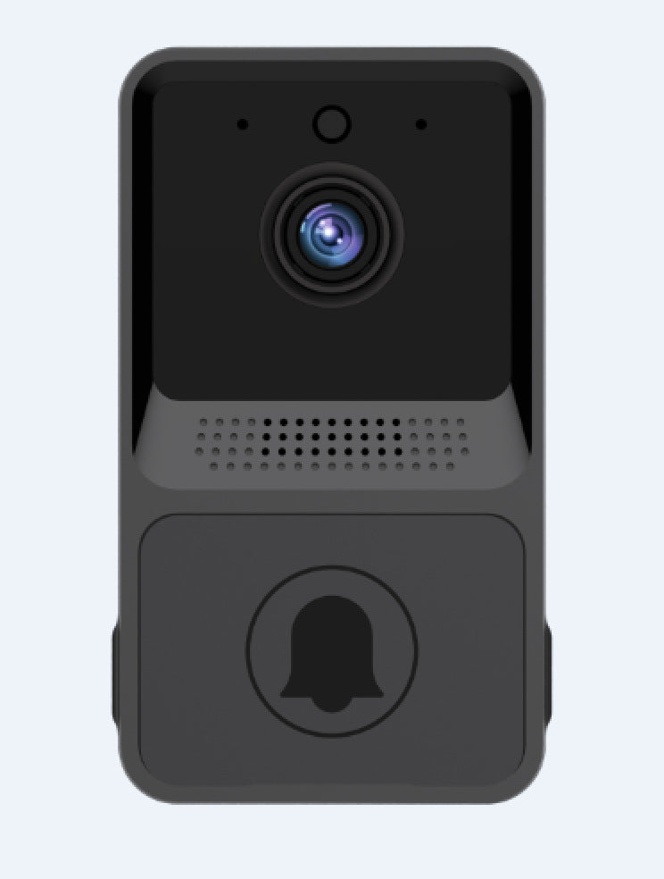 Wireless video intercom doorbell with rechargeable battery and cloud storage