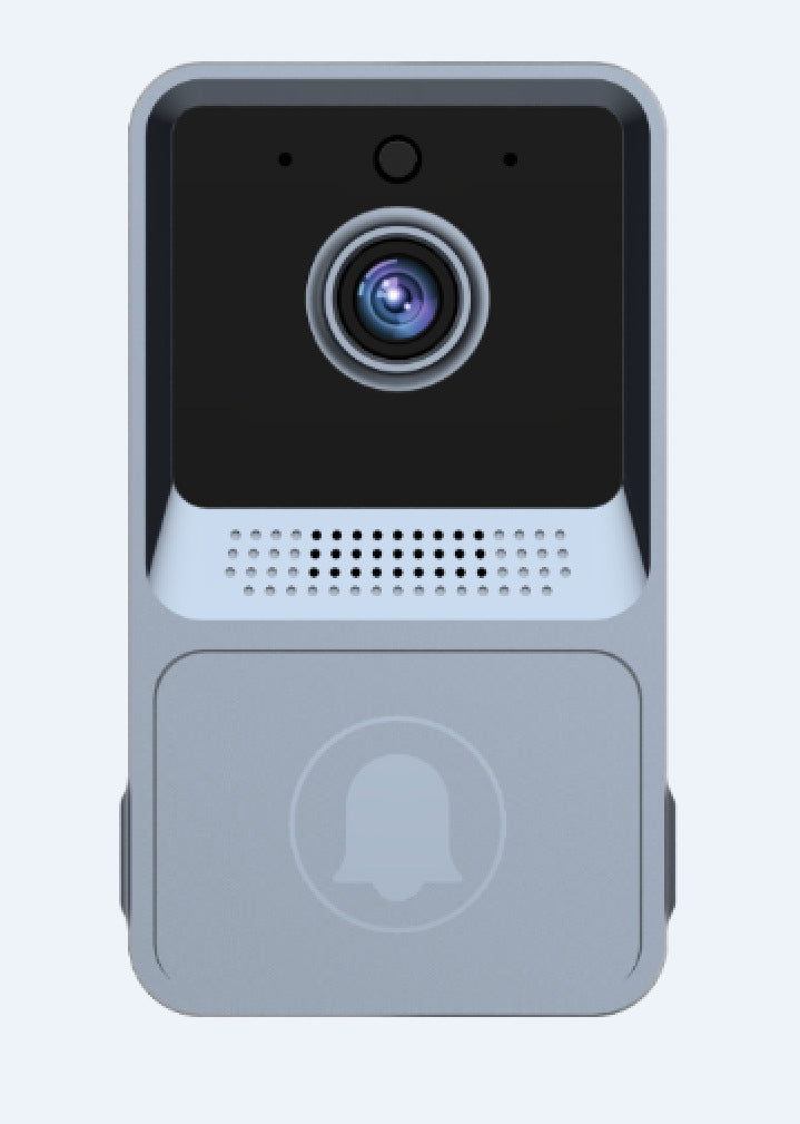 WiFi video doorbell with HD camera and two-way audio for home security