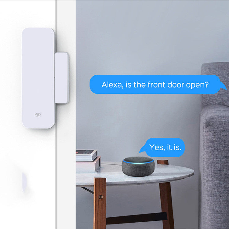 WiFi security sensor for monitoring doors and windows